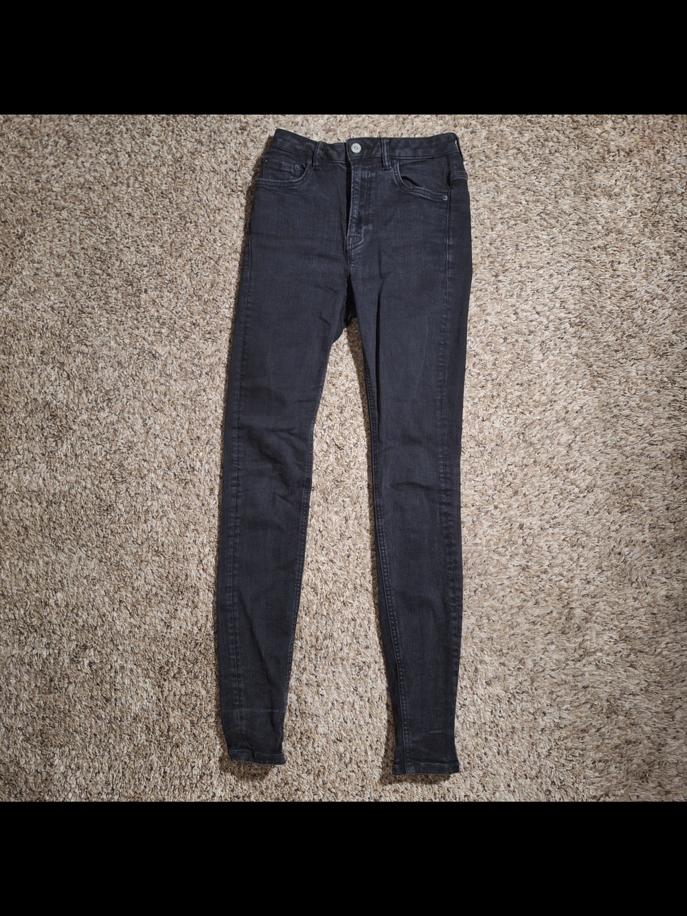 AllSaints Stilt High Rise Skinny Jeans Size 26